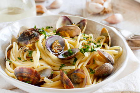 linguine with clams