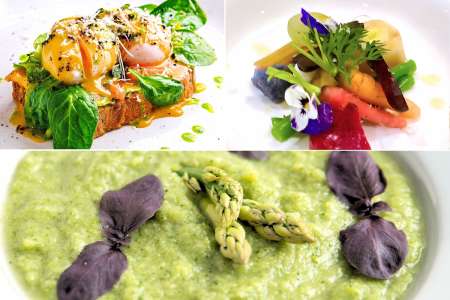 Vegetarian Springtime Menu