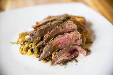 Skirt Steak and Roasted Potatoes