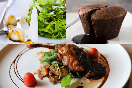 Three-Course American Cuisine