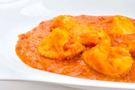 ravioli with vodka sauce