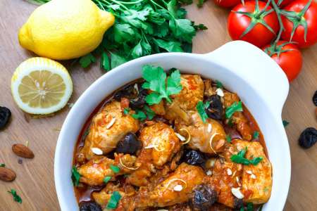 roasted tuscan chicken with olives