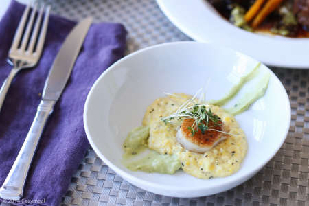 scallops for surf and turf dinner