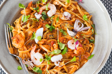 seafood linguine