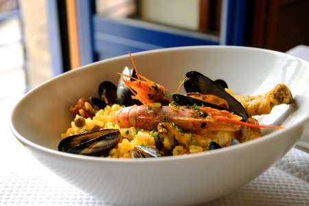 seafood paella