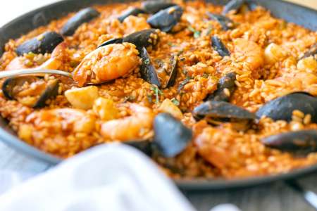 seafood paella