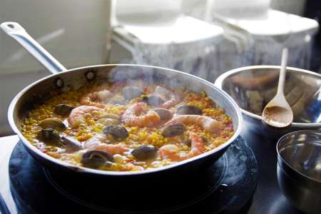 seafood paella