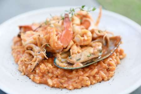 seafood risotto