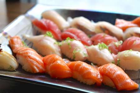 seasonal nigiri