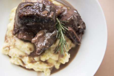 short ribs polenta