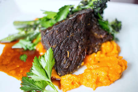 short ribs with sweet potatoes