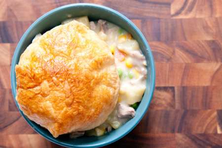 Iron Skillet Chicken Pot Pie