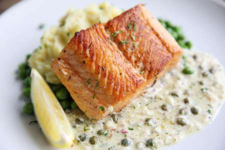 Salmon Piccata