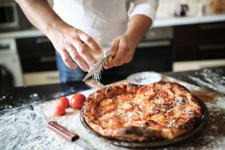 homemade pizza