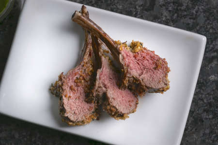 sous vide rack of lamb