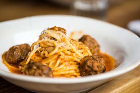 spaghetti and meatballs