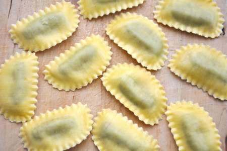 spinach ravioli