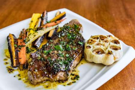 steak with chimichurri