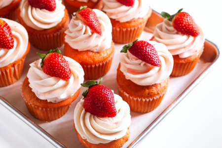 strawberry cupcakes