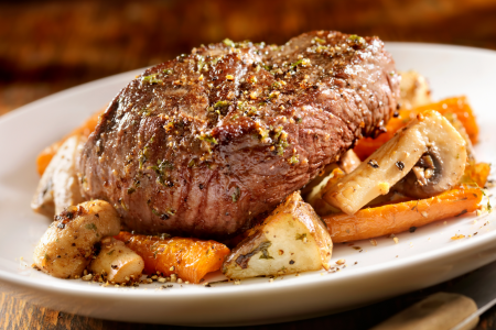 Elegant Steakhouse Menu