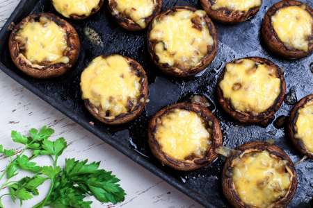 stuffed mushrooms