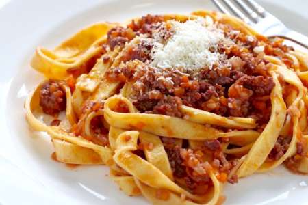 tagliatelle bolognese