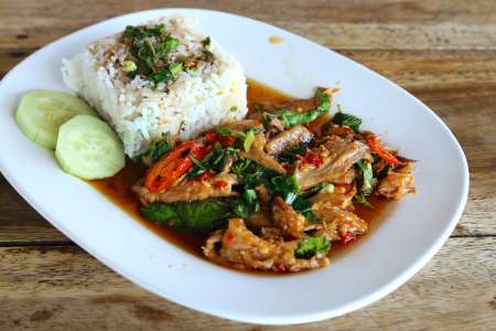 thai basil chicken