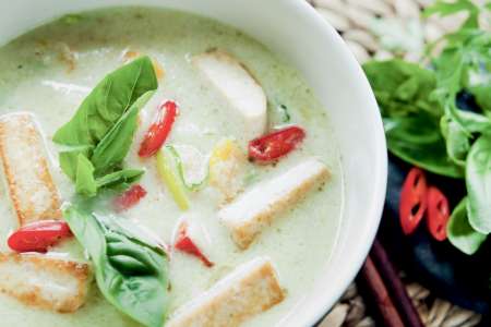 thai green vegetable curry