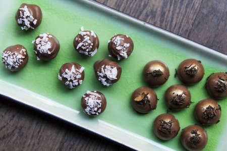 truffles with homemade ganache