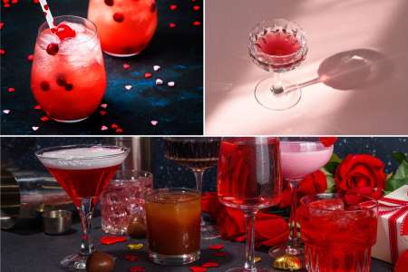 Valentine's Day Cocktails at Home