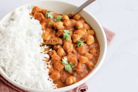 vegan chickpea curry 2