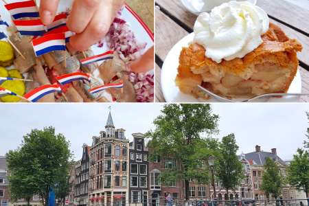 weekend amsterdam tour   trying fish and dutch apple pie