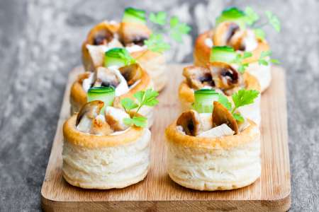 winter canapes