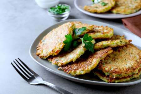 zucchini fritters