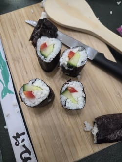 Bento Box Workshop Review Photo from Cooking Class in Houston