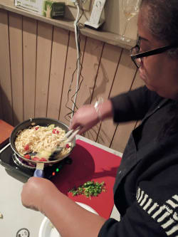 Craft Authentic Aglio e Olio Pasta With Chef Deanna Review Photo from Cooking Class in Dallas 2 3