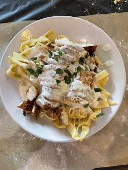 Pasta Making With Chef Lucas at Local Craft Beer Bar Review Photo from Cooking Class in Raleigh 6 7 8