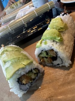 Make Sushi Rolls With Chef Birdie Review Photo from Cooking Class in Sacramento 5