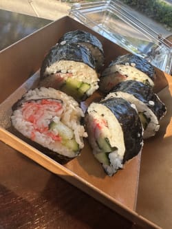 Make Sushi Rolls With Chef Birdie Review Photo from Cooking Class in Sacramento 5 6