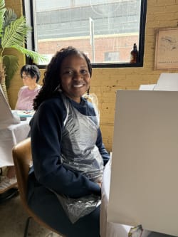 Peaceful Sunset Review Photo from Paint and Sip in Dallas 2