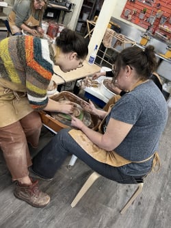 Shape, Spin and Create Pottery Magic Review Photo from Pottery Class in Grand Rapids 2