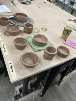 Shape, Spin and Create Pottery Magic Review Photo from Pottery Class in Grand Rapids 2 3