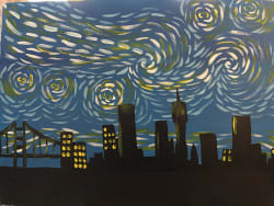 Starry Night Review Photo from Paint and Sip in Columbus