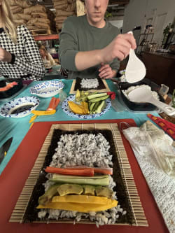 Sushi Making With Chef Janet at a Local Distillery Review Photo from Cooking Class in Chicago 9 10