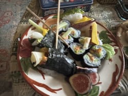 Sushi Rolling Fundamentals Review Photo from Online Cooking Class 2 3