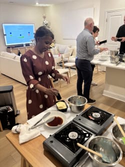 Tuscan Pasta and Dessert With Chef Jake Review Photo from Cooking Class in Charlotte 3 4