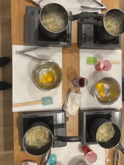 Tuscan Pasta and Dessert With Chef Jake Review Photo from Cooking Class in Charlotte 3 4 5