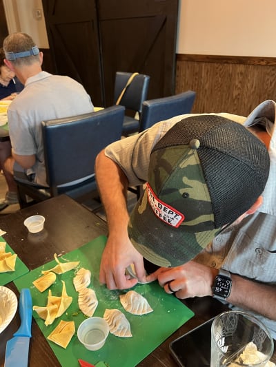 Authentic Asian Dumplings Review Photo from Cooking Class in Charlotte 2 3