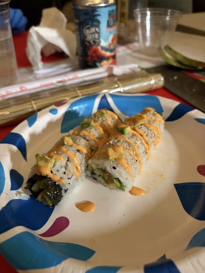 Create Sushi Rolls From Coast to Coast Review Photo from Cooking Class in Salt Lake City 2