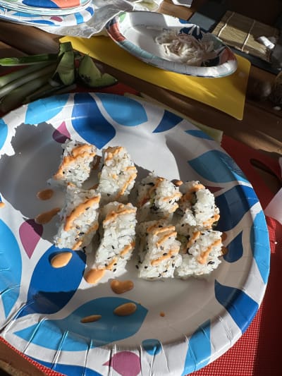 Create Sushi Rolls from Coast to Coast Review Photo from Cooking Class in Salt Lake City